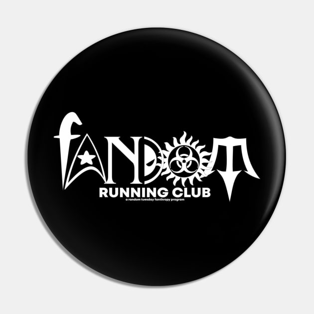 Fandom Running Club Pin by Fanthropy Running Clubs