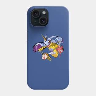 gabumon tcg Phone Case