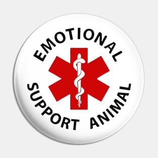 Emotional Suport Animal Pin