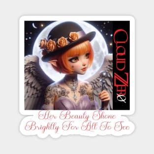 Cloud Zer0 Angel Girl Magnet