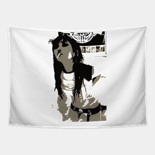 girly girl stylish design Tapestry