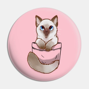 Pocket Cute Ragdoll Kitten Pin