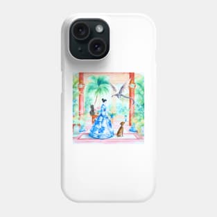 The White Dragon den Phone Case