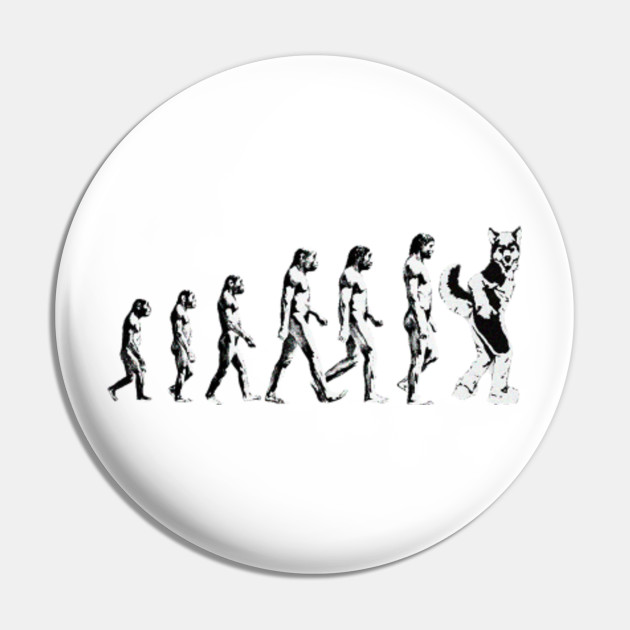 Human Evolution joke darwin science funny furry humor black and white silly apparel meme home decor top best bedroom apartment interior design - Human Evolution Joke - Pin | TeePublic Human Evolution joke darwin science funny furry humor black and white silly apparel meme home decor top best bedroom apartment interior design - Human Evolution Joke - Pin | TeePublic