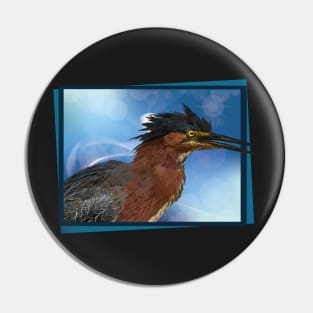 Reddish Egret Pin