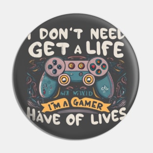 I'm a Gamer Pin