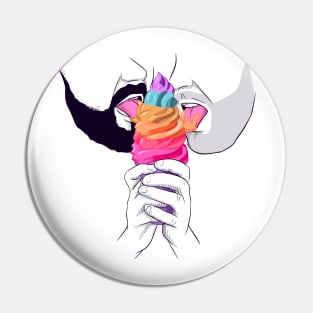 Gay Ice Cream Pin