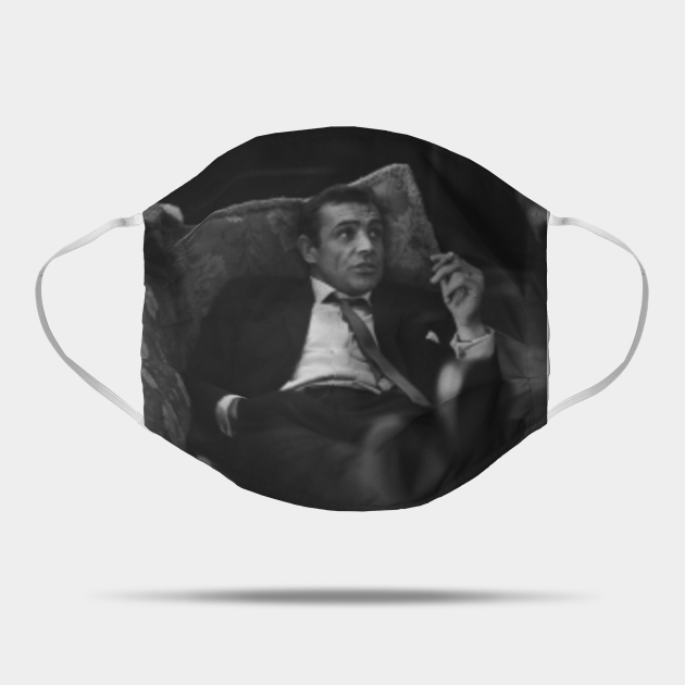 Sean Connery Face Mask - Sean Connery - Maske | TeePublic DE