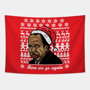 Stanley Hudson Christmas Tapestry