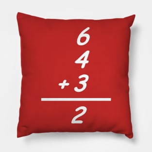 Baseball Math Pillow