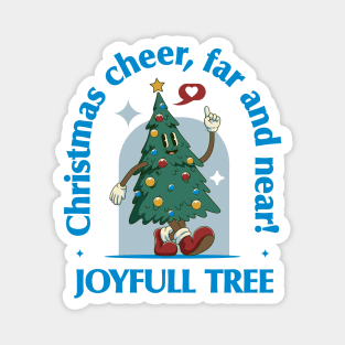 Joyful Christmas Tree Magnet