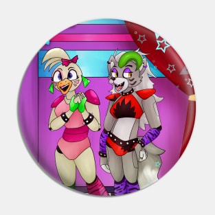 Glamrock Gals Pin