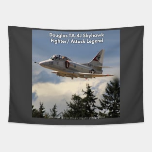 TA-4J Skyhawk Fighter / Attack Legend Tapestry