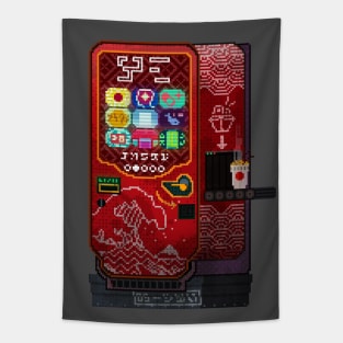 Cyberpunk Ramen Machine Tapestry