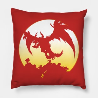 Dragon Sun 2 Pillow