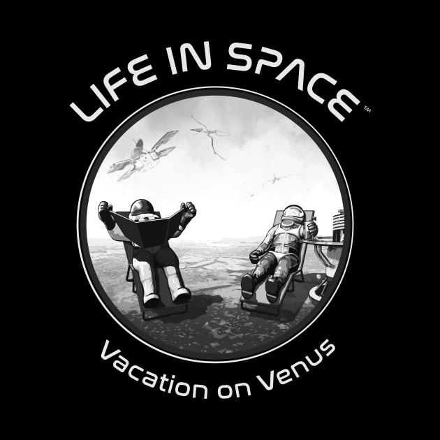 Life in Space: Vacation on Venus by photon_illustration