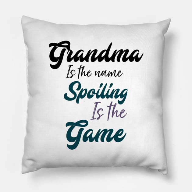 grandma gift Pillow by Design stars 5