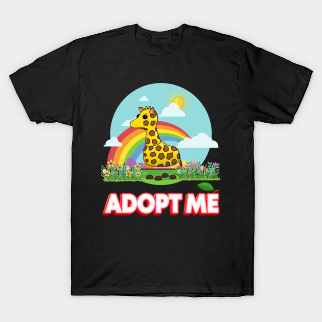 Download Adopt Me Funny Giraffe - Adopt Me - T-Shirt | TeePublic