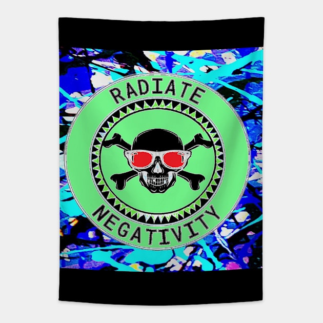 radiate neg 3 Tapestry by LowEndGraphics