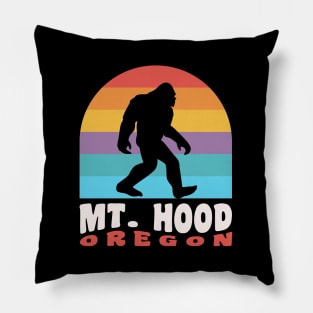 Mt Hood Oregon Bigfoot Sasquatch PNW Pillow