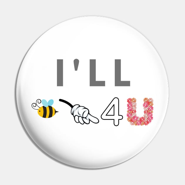 I'll Be There For You Pin by Conundrum Cracker