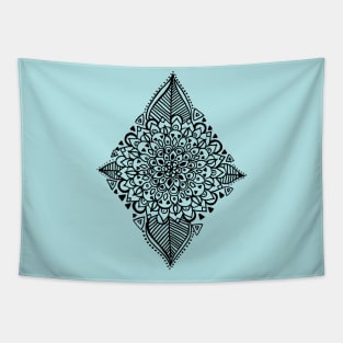 Mermaid Boho - Black Tapestry