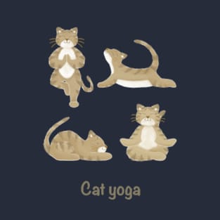 Cats doing yoga T-Shirt