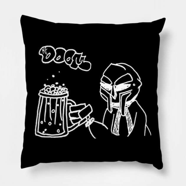 MF DOOM Pillow by TWISTED home of design