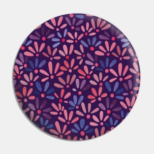 All-over ditsy floral Pin