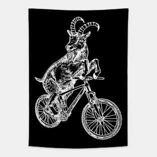 SEEMBO Goat Cycling Bicycle Bicycling Fun Biking Riding Bike Tapestry