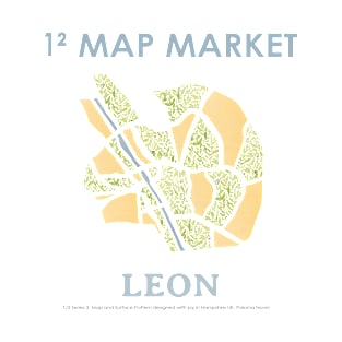 Leon Map - Full Size T-Shirt