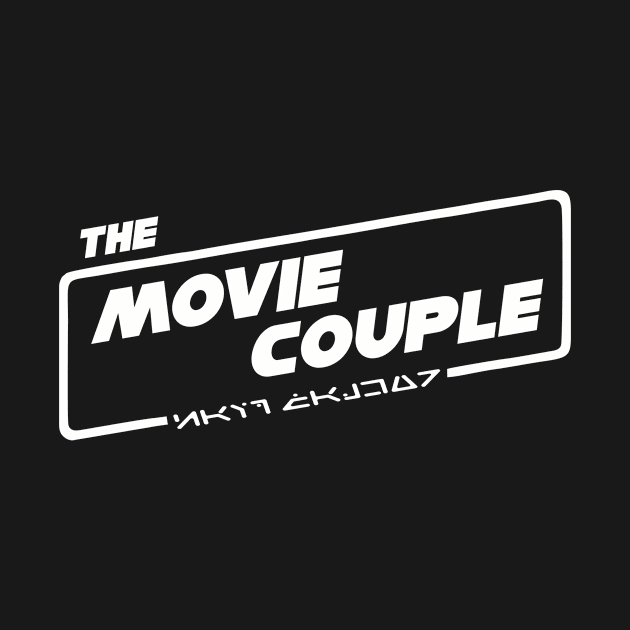 The Movie Couple Logo Tee - White Logo by The Movie Couple