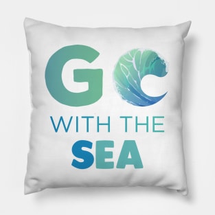 Go with the Sea Gift Pillow