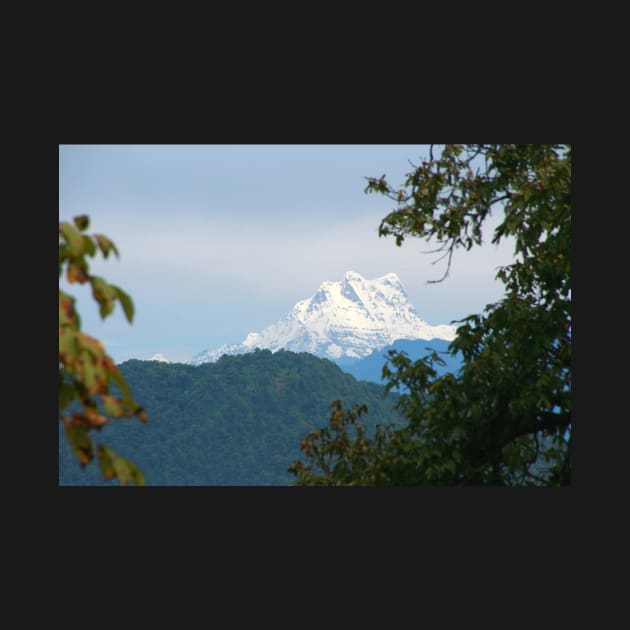 Mount Puensum, Bhutan by Carole-Anne