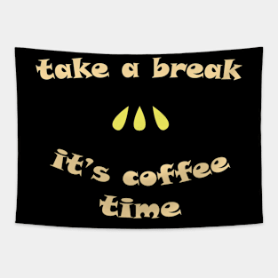 Coffee Break Tapestry