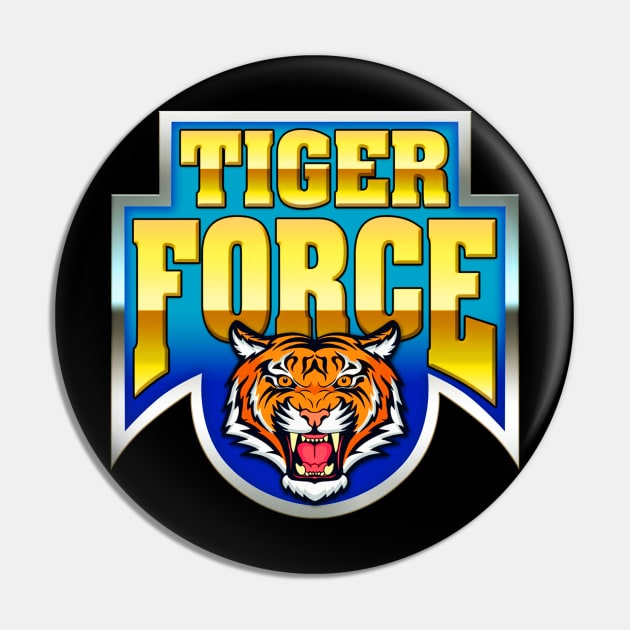 Tiger Force Pin by BigOrangeShirtShop