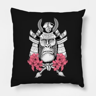 Gorilla Samurai Pillow