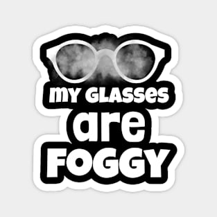 foggy glasses Magnet