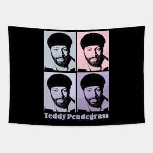 Teddy Pendegrass 80s Pop Art Tapestry