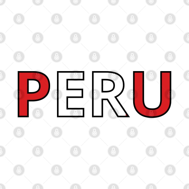 Drapeau  Peru by Pixelforma