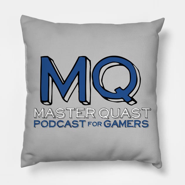 Master Quast - No Shield Logo Pillow by CinemaShelf