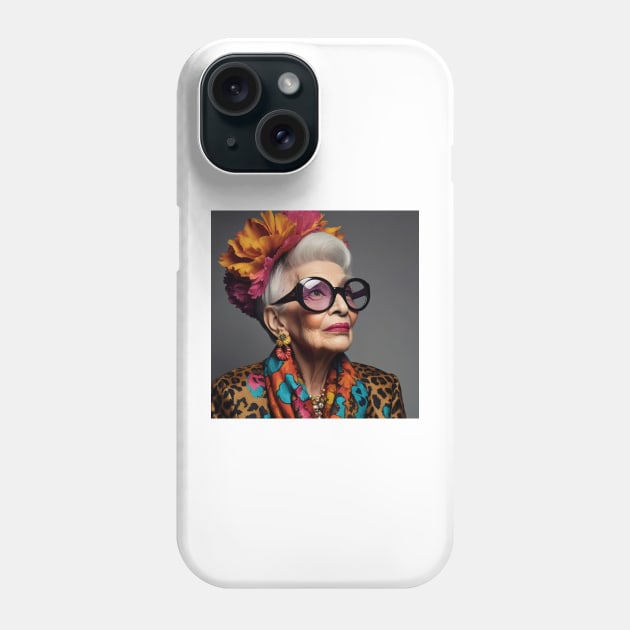 Iris Apfel Phone Case by Strange-desigN