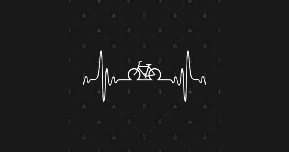 Bike heartbeat Bikeheartbeat TShirt TeePublic