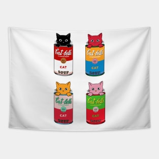 Cats pop art Tapestry