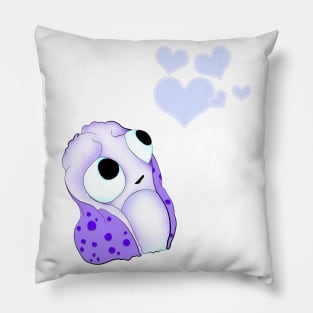 Baby monster and hearts Pillow