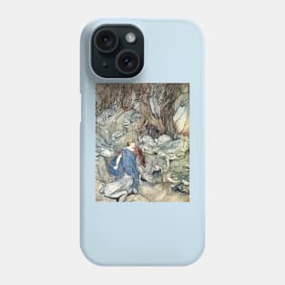 Becuma of the White Skin - Irish Fairy Tales - Arthur Rackham Phone Case