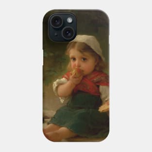 Portrait of a Child by Emile Munier Phone Case