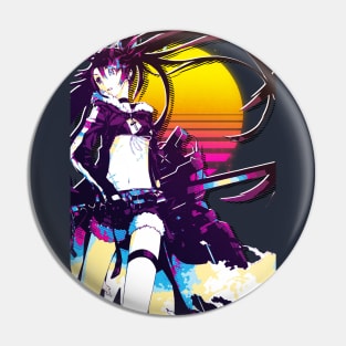 Black Rock Shooter Pin