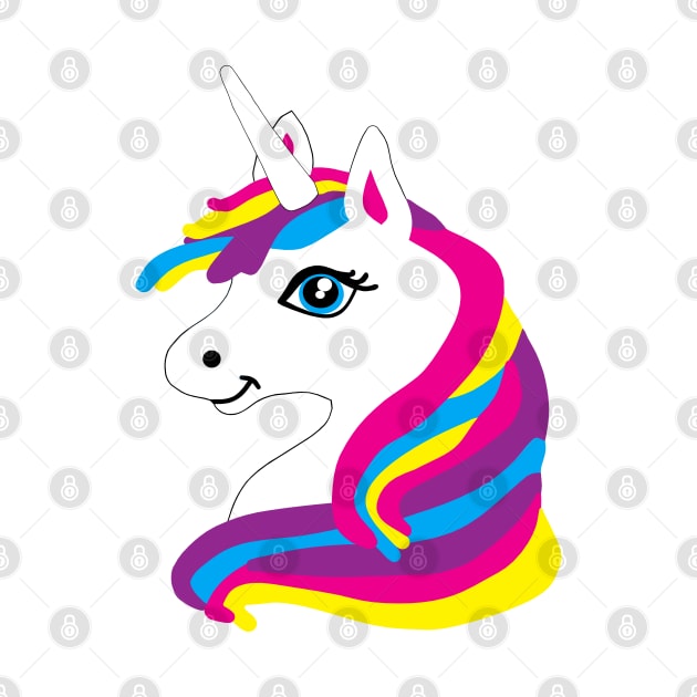 Rainbow Unicorn by CBV