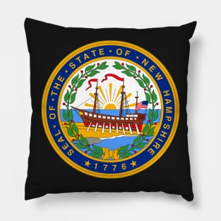 New Hampshire Coat of Arms Pillow